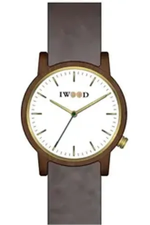 Ameriwood Home Luxusuhr Echtholz Herrenuhr IW18444003