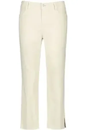 Taifun 5-Pocket-Jeans beige|braun 38