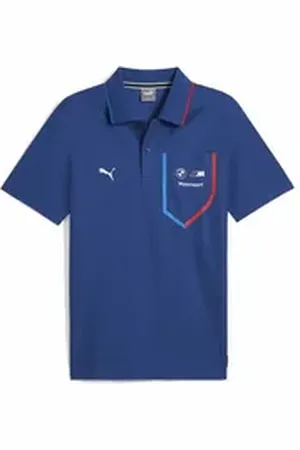 BMW Poloshirt M Motorsport Polo Shirt Blau Herren, M Perfomance Baumwolle L