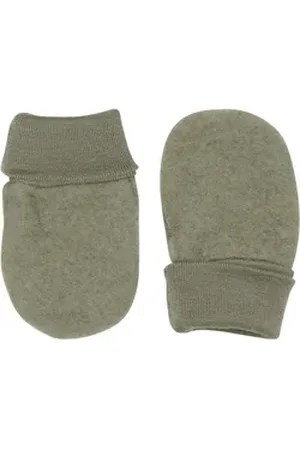 FIXONI Fäustlinge Mittens-single layer grün 62/68 - ca. 3-6 Monate