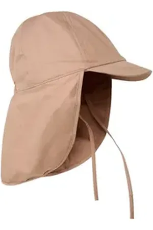 EN FANT Fischerhut Sun hat w. string braun 6-12 Monate
