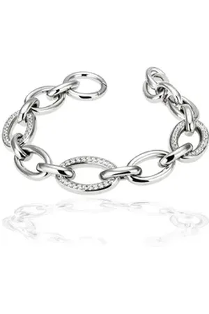 GOLDMAID Armband 925 Sterling Silber Glänzend Zirkonia weiß weiß