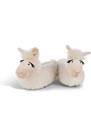 NICI Plüsch Hausschuhe beige 38-41 EU