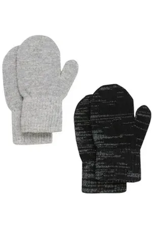 CeLaVi Fäustlinge Magic Mittens w.reflex 2-pack grau 3-6 Jahre