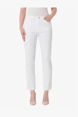 Stooker Women Tapered-fit-Jeans Nizza Stretch Jeans WHITE - Tapered Fit weiß 38