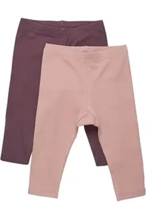 Minymo Leggings Leggings (2-pack) rosa 56 - ca. 0-3 Monate