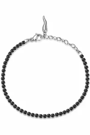 Brosway Kette mit Einhänger Glittering steel bracelet Desideri protection BEI014