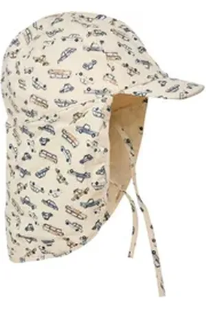 EN FANT Fischerhut Sun hat w. string braun 6-12 Monate