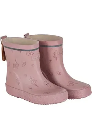 CeLaVi Basic Wellies w. AOP Gummistiefel rosa 27 EU