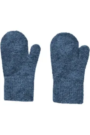 CeLaVi Fäustlinge Basic magic mittens-solid col blau 1-2 Jahre