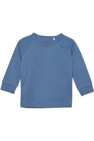 FIXONI Longshirt Blouse LS-Boy blau 74 - ca. 9 Monate