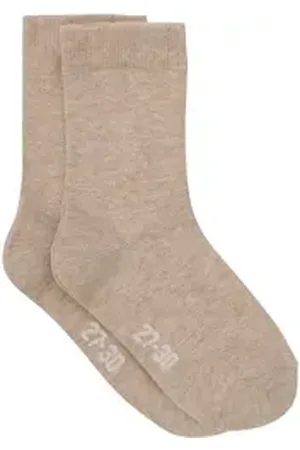 Minymo Socken Ankle Sock (2-Pack) braun 27-30
