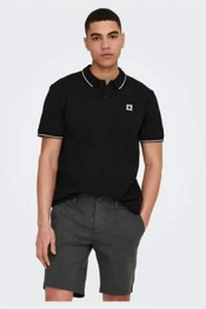 Only & Sons Poloshirt ONSFLETCHER SLIM SS POLO NOOS schwarz XL