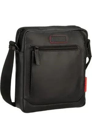 Bugatti Schultertasche Clark Shoulderbag schwarz