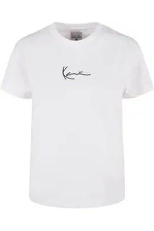 Karl Kani T-Shirt Damen ESSKKW-T02WHT Small Signature Tee (1-tlg) weiß L
