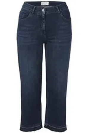 Frapp Culotte (1-tlg) mit Fransensaum blau 44