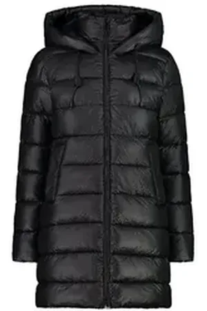 CMP Steppjacke Damen Winter Steppmantel mit 3D Effekt 33K3567 schwarz 44