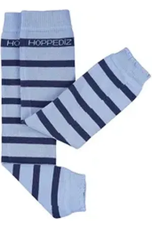 Hoppediz Beinstulpen Bio-Babystulpen blau