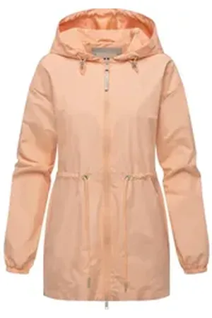 Ragwear Outdoorjacke Monadissimo A YOUMODO Wasserdichte Übergangsjacke mit Kapuze orange XXL (44)