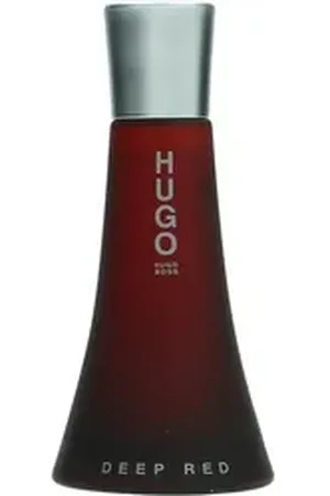 HUGO BOSS HUGO Eau de Parfum Deep Red Woman, mit selbstbewusstem Charakter rot
