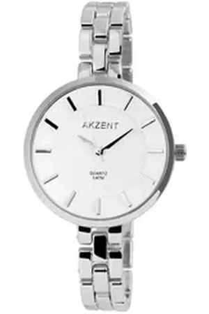 Akzent Quarzuhr SS8222000014 Damenuhr mit Metallarmband