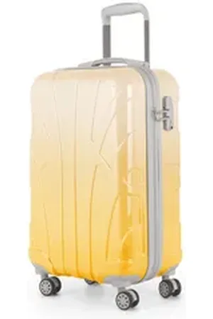 SUITLINE Handgepäckkoffer S1, 4 Rollen, Trolley 55x35x20 cm Bordgepäck Koffer Doppelrollen 34 L