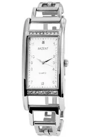 Akzent Quarzuhr SS8722000003 Damenuhr mit Metallarmband