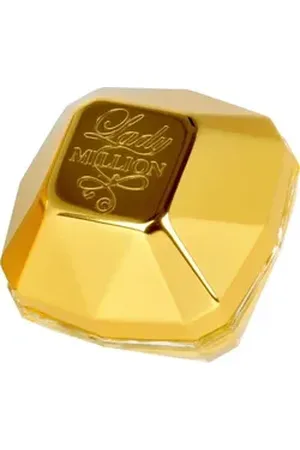 Paco rabanne Eau de Parfum Lady Million, mit blumigen Elementen goldfarben