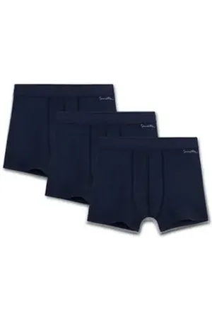 Sanetta Boxer Jungen Boxershort 3er Pack Baumwolle (Packung, 3er Pack) blau 176