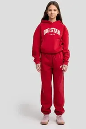 Big Star Kapuzensweatshirt SALOMEAH rot 140