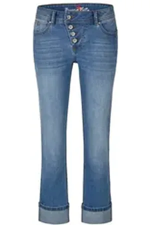 Buena Vista 7/8-Jeans – Damenjeans im Regular Fit blau S