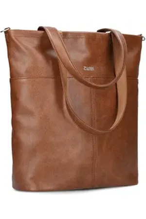Zwei Shopper Mademoiselle M145 - Shopper (cognac) braun