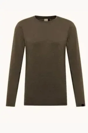 Ragwear Langarmshirt - Longsleeve - ZACHARI braun XXL