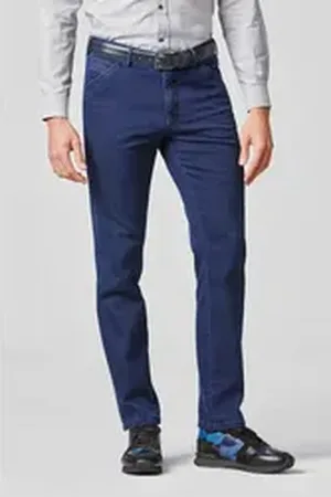 Meyer 5-Pocket-Jeans CHICAGO mit 2-Way Stretch blau 98