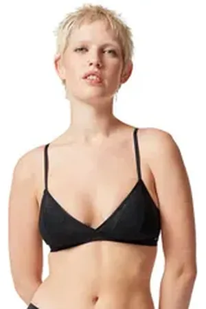 Skiny Soft-BH Soft BH mit herausnehmbare Pads Micro Lace (Stück, 1-tlg) Unterbrustband schwarz 42A-B