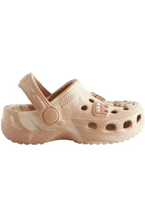 Next Clogs mit Motiv und Fersenriemen Clog (1-tlg) beige 33 EU