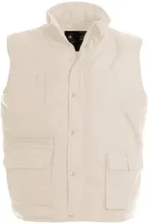B & C B&C Steppweste Weste Steppjacke Bodywarmer Herren Jacke beige 2XL