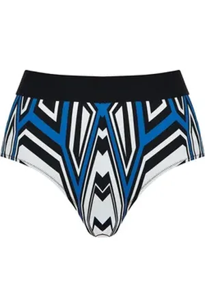 NATURANA Bikini-Hose (1-St) mit einzigartigem Designmuster schwarz 44