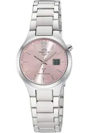 Master Time Quarzuhr MTLA-10914-81M Damenuhr Lady Line Funkuhr 33mm 3ATM MTLA-10914-81M Damenuhr Lady Line Funkuhr 33mm 3ATM