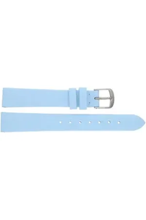 JuwelmaLux Uhrenarmband Uhrenband Damen, hellblau, Edelstahl JL38-10-0238 blau|silberfarben