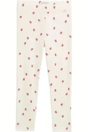 TOM TAILOR Leggings Leggings mit Allover-Print weiß 92/98