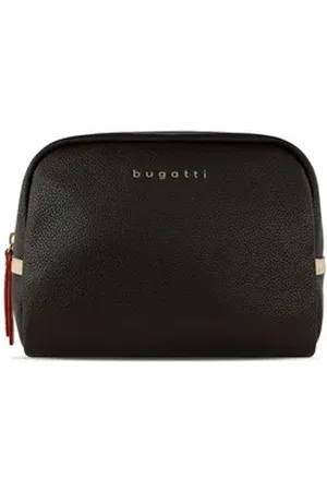 Bugatti Kosmetiktasche, Polyurethan braun