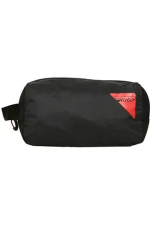 HUGO BOSS HUGO Kulturbeutel Tronic M Washbag - Kulturbeutel 22 cm (black) schwarz