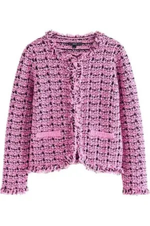 Next Strickjacke Schicke elegante Strickjacke (1-tlg) rosa L