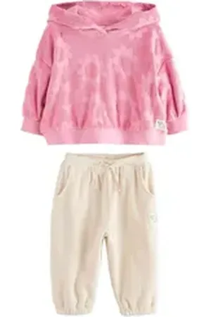 Next Sweatanzug Hoodie und Jogginghose, Set (2-tlg) rosa 86-92 (1,5-2 J.)