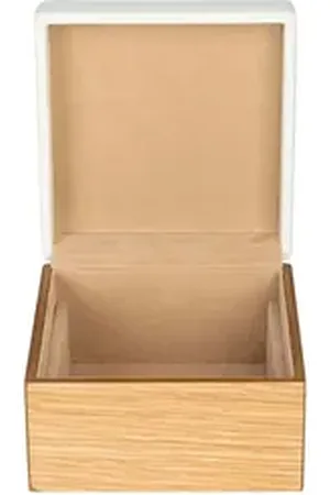 Windrose Schmuckkoffer Wood - Schmuckkästchen 14 cm (creme)