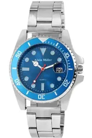 Alain Miller Quarzuhr 2800108 Herrenuhr mit Edelstahlarmband verschiedene