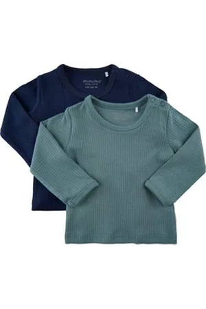 Minymo Longshirt blau 92 - ca. 24 Monate
