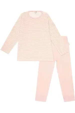 Steiff Pyjama Unisex Pyjama Baumwolle (2 tlg) bunt|rosa 92