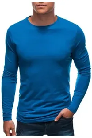 Edoti Longsleeve Longsleeve ohne Aufdruck blau XXL
